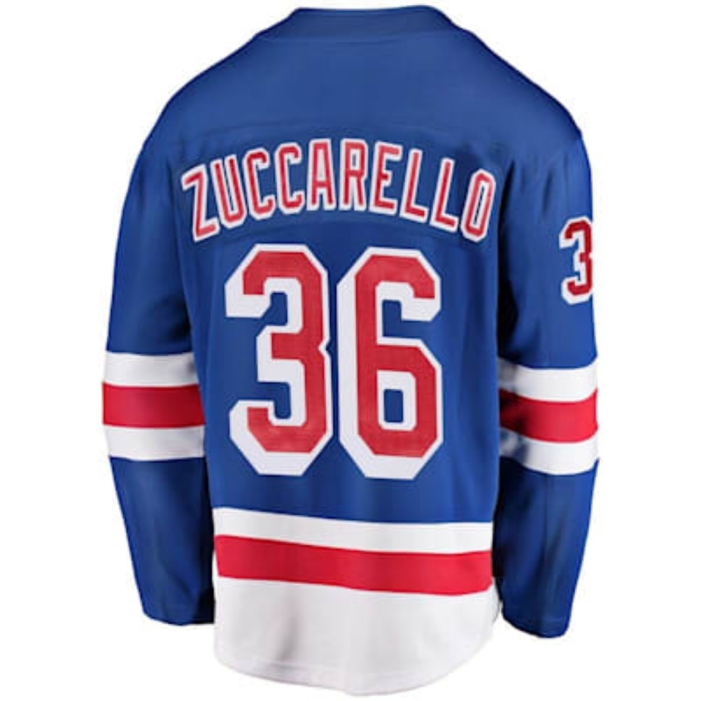 New w/ Tags Adidas NHL New York Rangers Mats Zuccarello Jersey Multiple Sizes - Picture 3 of 4